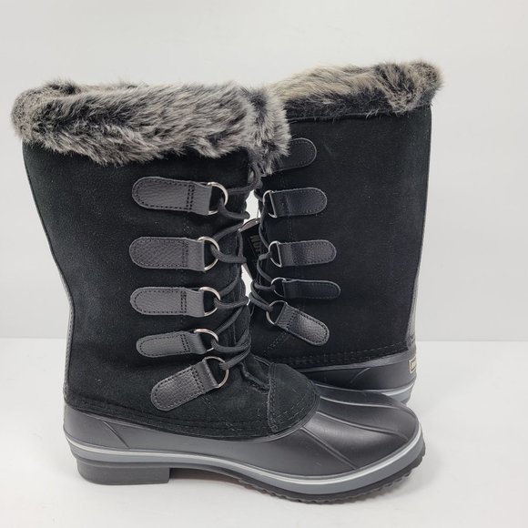 Northside Katsura Womens Insulated Waterproof 3M Black Snow Boots US Size 10 NWT - Picture 7 of 12